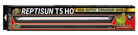 Zoo Med ReptiSun T5 HO Terrarium Hood w/ 5.0 UVB Bulb