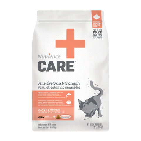 Nutrience Care Sensitive Skin & Stomach for Cats - 2.27 kg