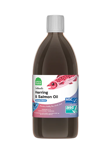 Open Farm Icelandic Herring & Salmon Fish Oil 500ml