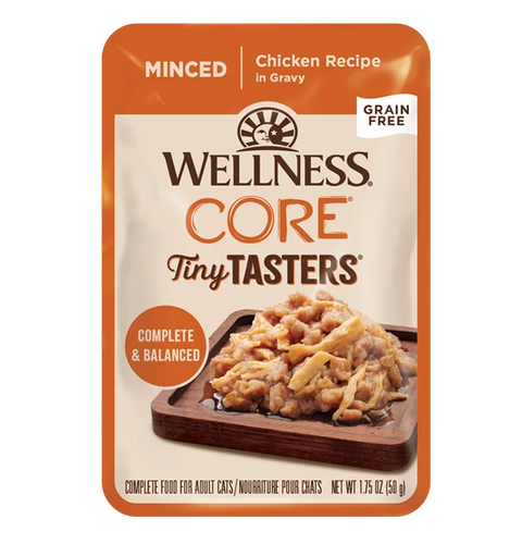 Wellness Core Tiny Tasters Chicken Minced Recipe - 1.75oz Pouch