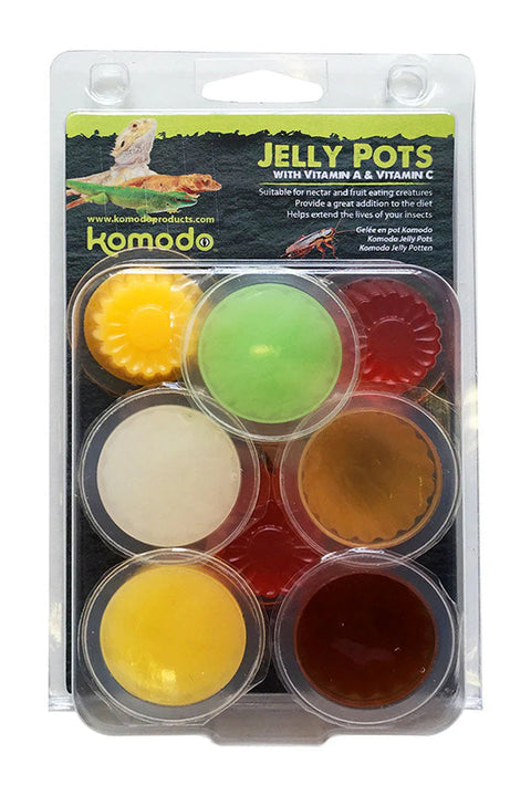 Komodo Jelly Pot - Assorted Flavour - 8 Pack