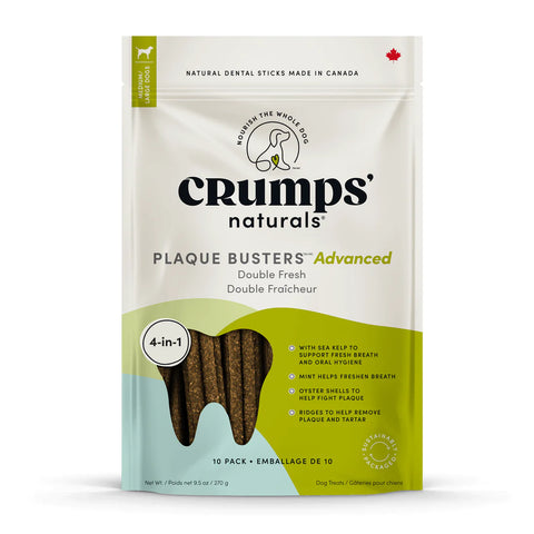 Crumps Plaque Busters Advanced Double-Fresh 10pc | 270g