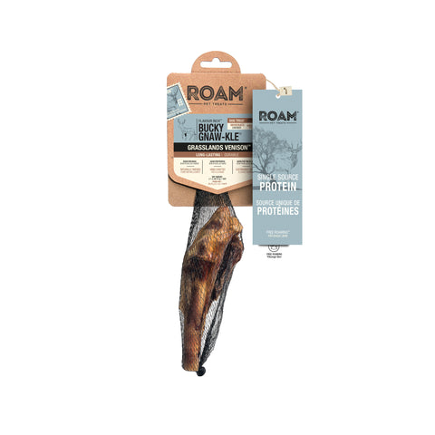 Roam Bucky Gnaw-kle - Grassland Venison - 1pc - 89g