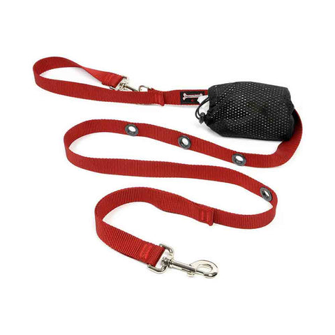 Smoochy Poochy Nylon Hands-Free Leash