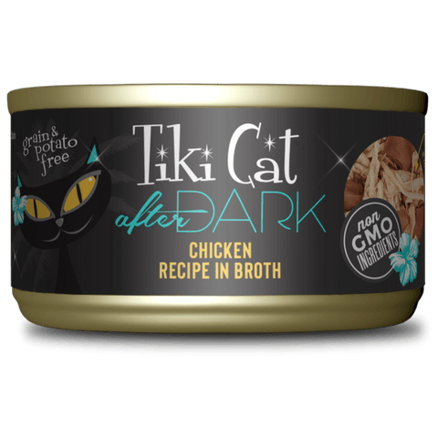 Tiki Cat After Dark Chicken in Broth Recipe for Cats - 2.8oz