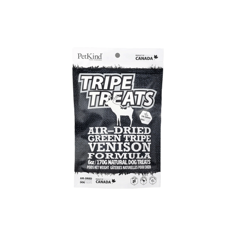 PETKIND / Air Dried Tripe Treats Venison / 6oz/170g