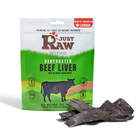 Just Raw - Dehydrated Beef Liver Treat - 100g