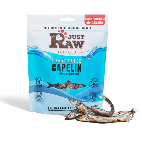 Just Raw - Dehydrated Capelin Treats - 85g