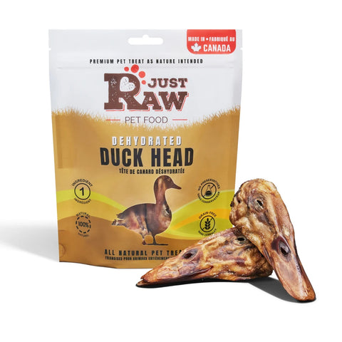 Just Raw - Dehydrated Duck Head Treats - 125g