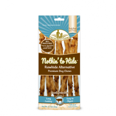 Nothin' to Hide™ Small Twist Stix (10 Pack) Dog Chew - Beef