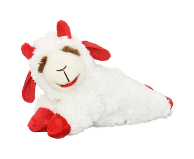MULTIPET Lamb Chop Red Devil Dog Toy - 6"
