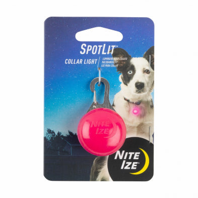 Nite Ize SpotLit Pink Collar Light