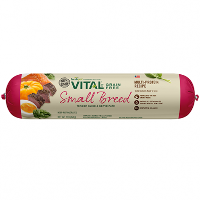 Fresh Pet Vital Small Breed Dog Food Grain-Free Multi-Protein - 1lb