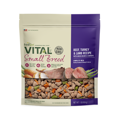 Fresh Pet® Vital® Small Breed Beef, Turkey & Lamb Recipe Fresh Dog Food - 1lb