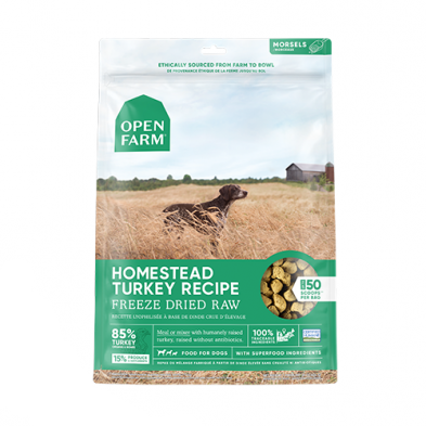 Open Farm Freeze-Dried Raw Dog Food - Homestead Turkey