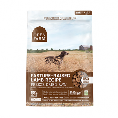 Open Farm Freeze-Dried Raw Dog Food - Pasture-Raised Lamb