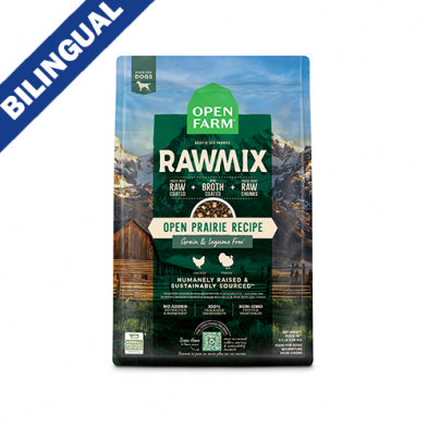 Open Farm RawMix Open Prairie Dog Recipe - Grain & Legume Free