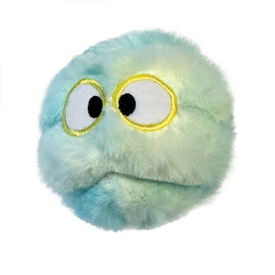 foufouBRANDS™ fouFIT™ Fuzzy Wuzzy Goof Ball Dog Toy