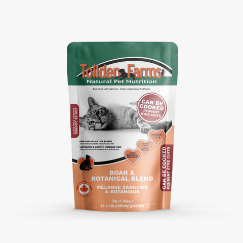 Tollden Farms Boar & Botanical for Cats 3lb