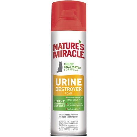 Nature's Miracle Cat Urine Destroyer Foam - 17.5 oz