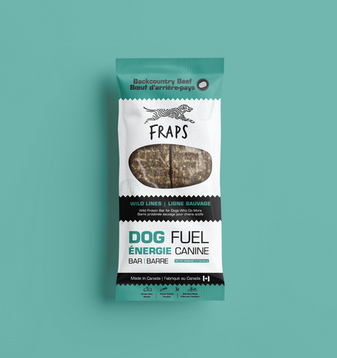 FRAPS Backcountry Beef 50g dog treat bar