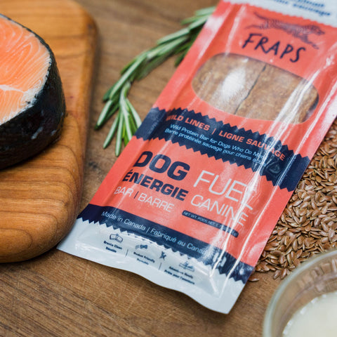 FRAPS Wild Salmon 50g dog treat bar