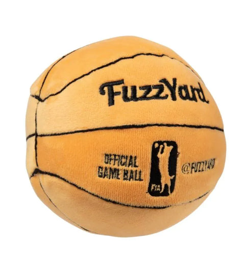 FuzzYard Plush Basketball - Dog Toy