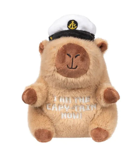 FuzzYard Plush Dog Toy - Capy-tain
