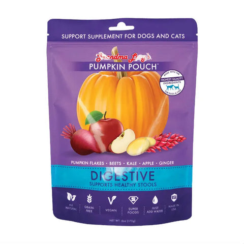 Grandma Lucy's Pumpkin Pouch - Cat and Dog Support Supplement