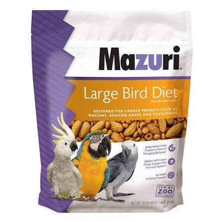 Mazuri Large Bird Diet - 3lb
