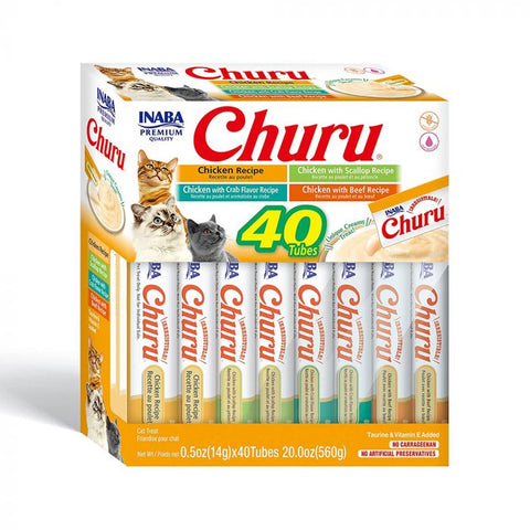 Inaba Cat Churu Purees Chicken Variety Pack