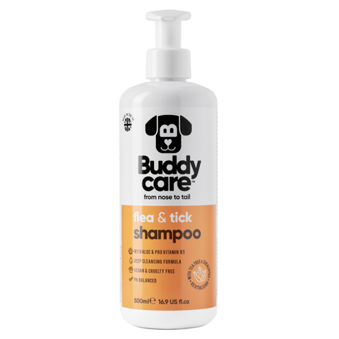 Buddy Care Flea & Tick Shampoo - 16.9oz
