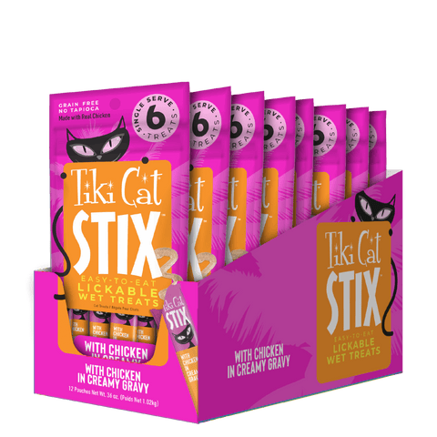 Tiki Cat Stix Chicken Mousse 6 pack