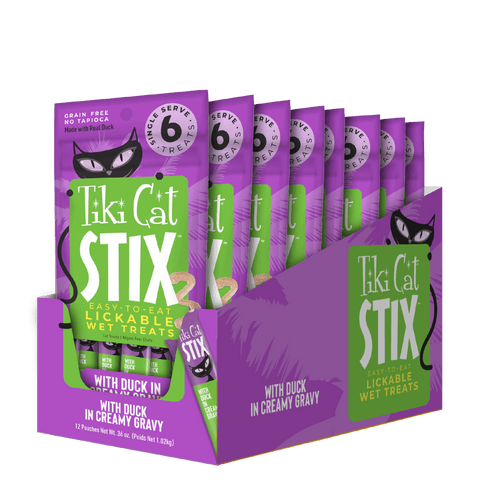 Tiki Cat Stix Duck Mousse 6 pack