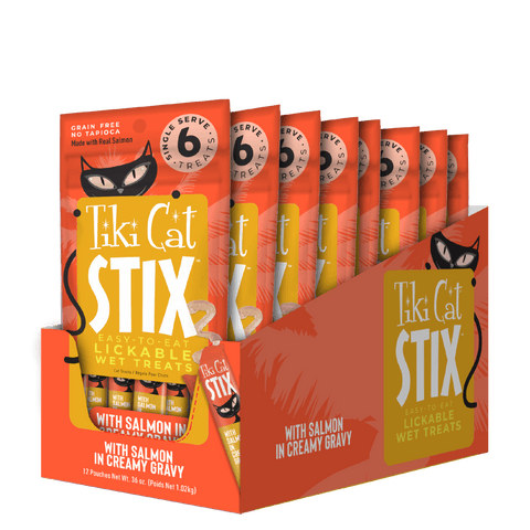 Tiki Cat Stix Salmon Mousse 6 pack