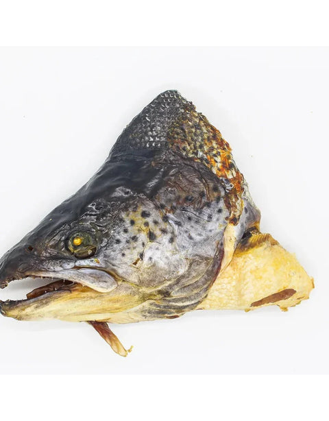 Dehydrated Salmon Head (Halved)