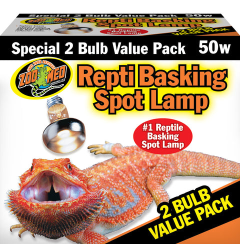 Zoo Med Repti Basking Spot Lamp - Double Pack