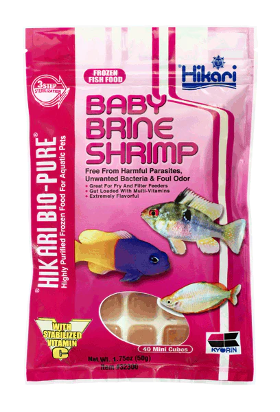 Hikari Frozen Baby Brine Shrimp Cubes - 1.75oz