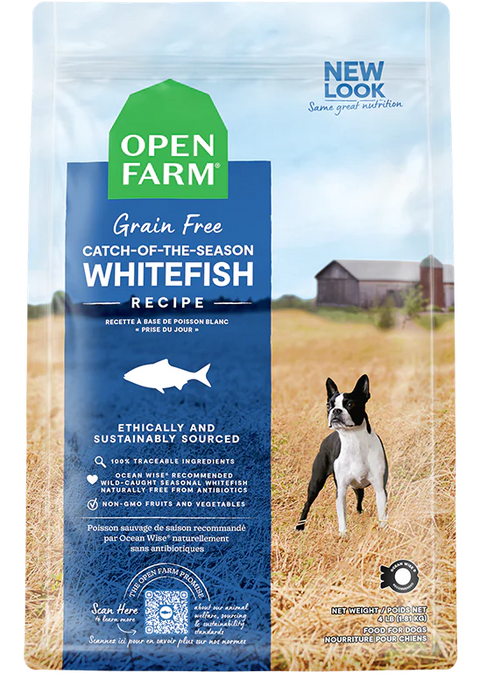 Open Farm Grain-Free Whitefish Recipe for Dogs