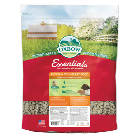 OXBOW Essentials Mouse & Young Rat Block - 25lb