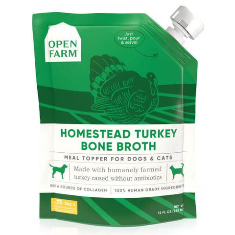 Open Farm Grass-Fed Turkey Broth (Dog & Cat)