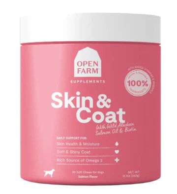 Open Farm Skin & Coat Chews (90 ct)