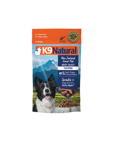 K9 Natural Beef Feast & Topper