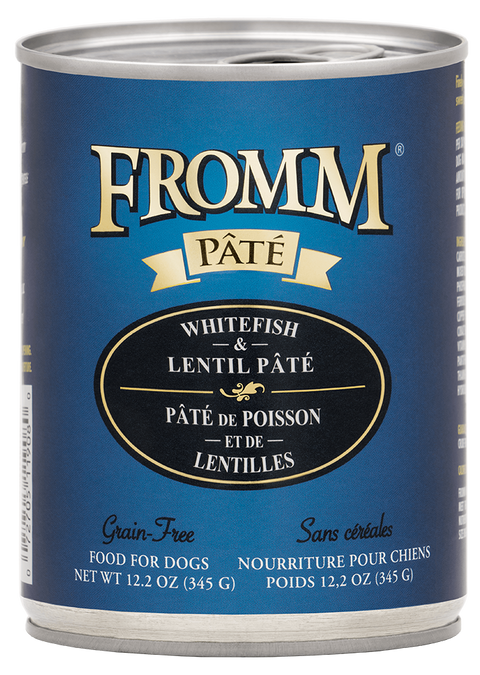 Fromm Whitefish & Lentil Pate | Dog Can 12.2oz