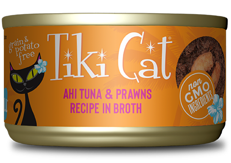 Tiki Cat Manana Grill - Ahi Tuna & Prawns for Cats