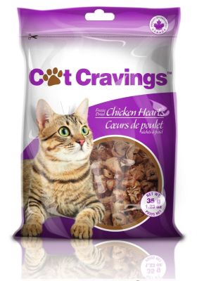 Cat Cravings Freeze Dried Chicken Hearts - 35g