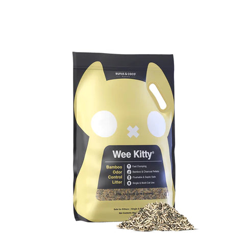 Rufus & Coco Wee Kitty Bamboo Clumping Litter - 4kg
