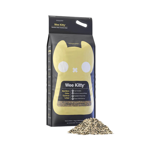 Rufus & Coco Wee Kitty Bamboo Clumping Litter - 9 kg
