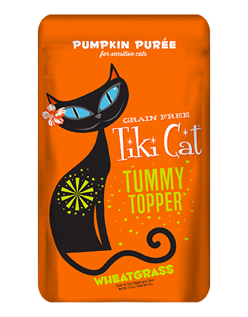 Tiki Cat Topper Pump & Wheatgrass 1.5oz