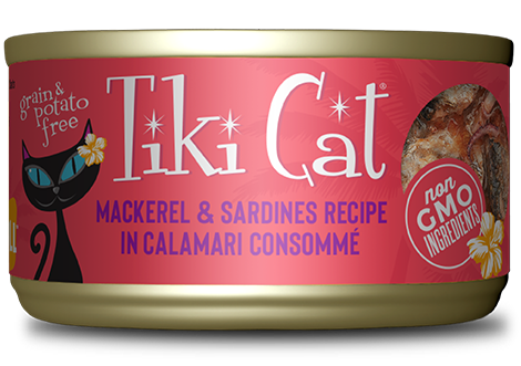 Tiki Cat Mackerel & Sardines 2.8oz